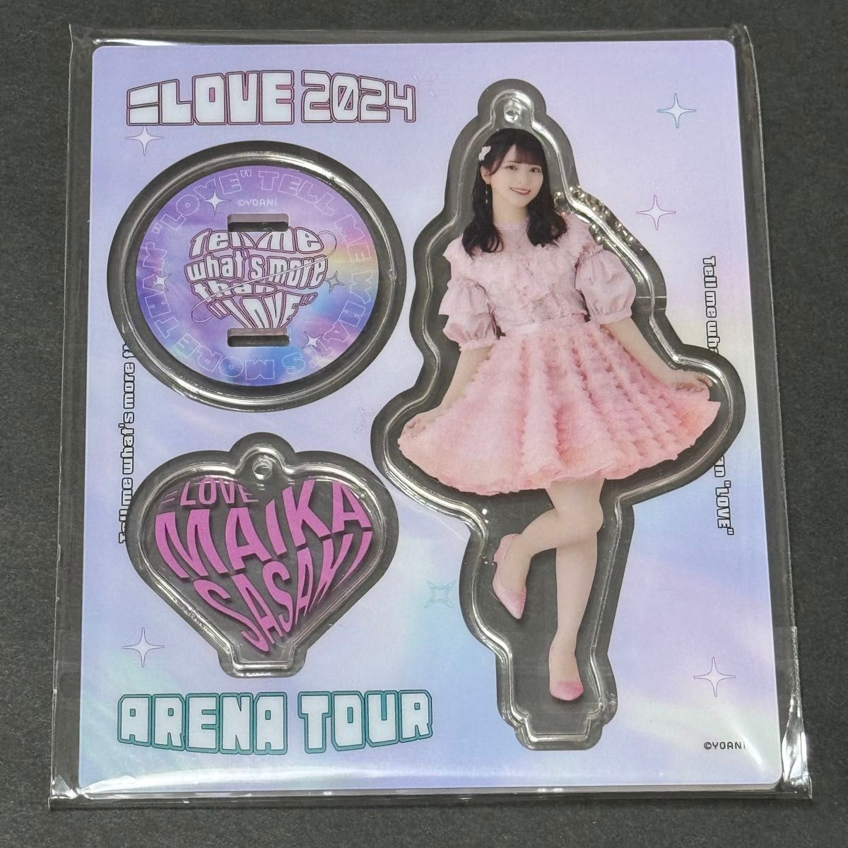 イコラブ ＝LOVE 佐々木舞香 アリーナツアーグッズ ピンキー 6周年衣装
