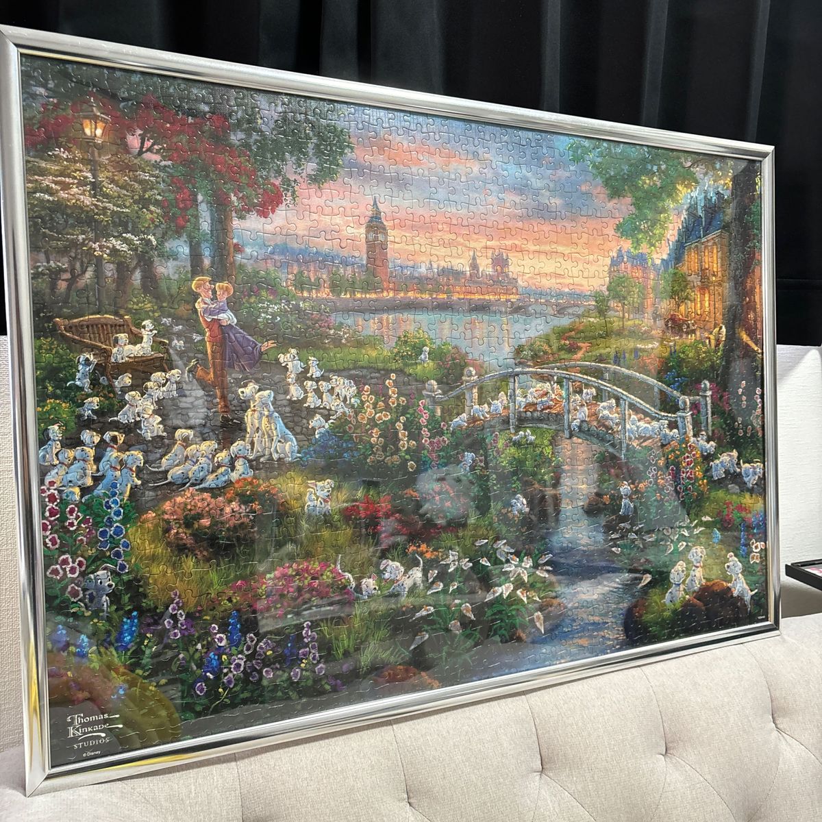 ジグソーパズル 1000ピース 101匹わんちゃん ディズニー 完成品｜Yahoo