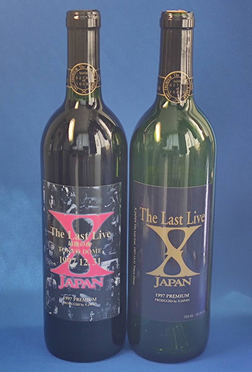 X JAPAN ワイン 2本セット The LAST Live 記念BOX 新品hideグッズ