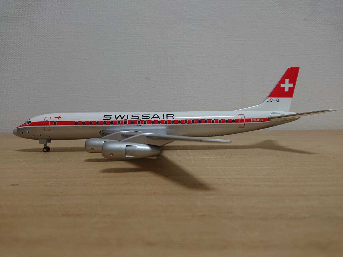Yahoo!オークション - 1⁄200 Herpa スイス航空 Swiss Air DC-8-53 (HB-