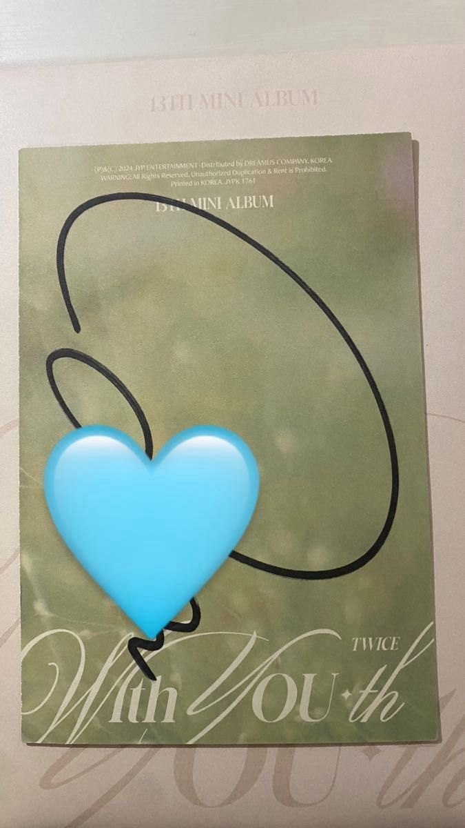 TWICE With YOU-th アメリカ限定直筆サイン入りポストカード TWICE
