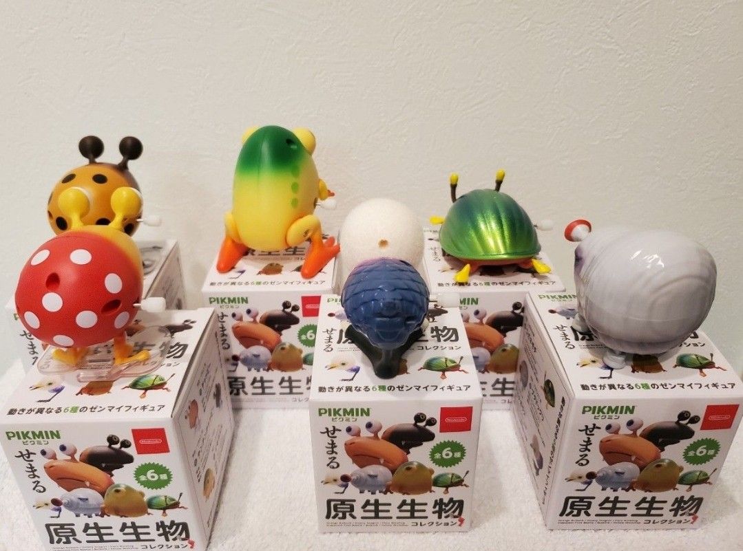 ピクミン4せまる原生生物コレクションコンプリートセット小箱付