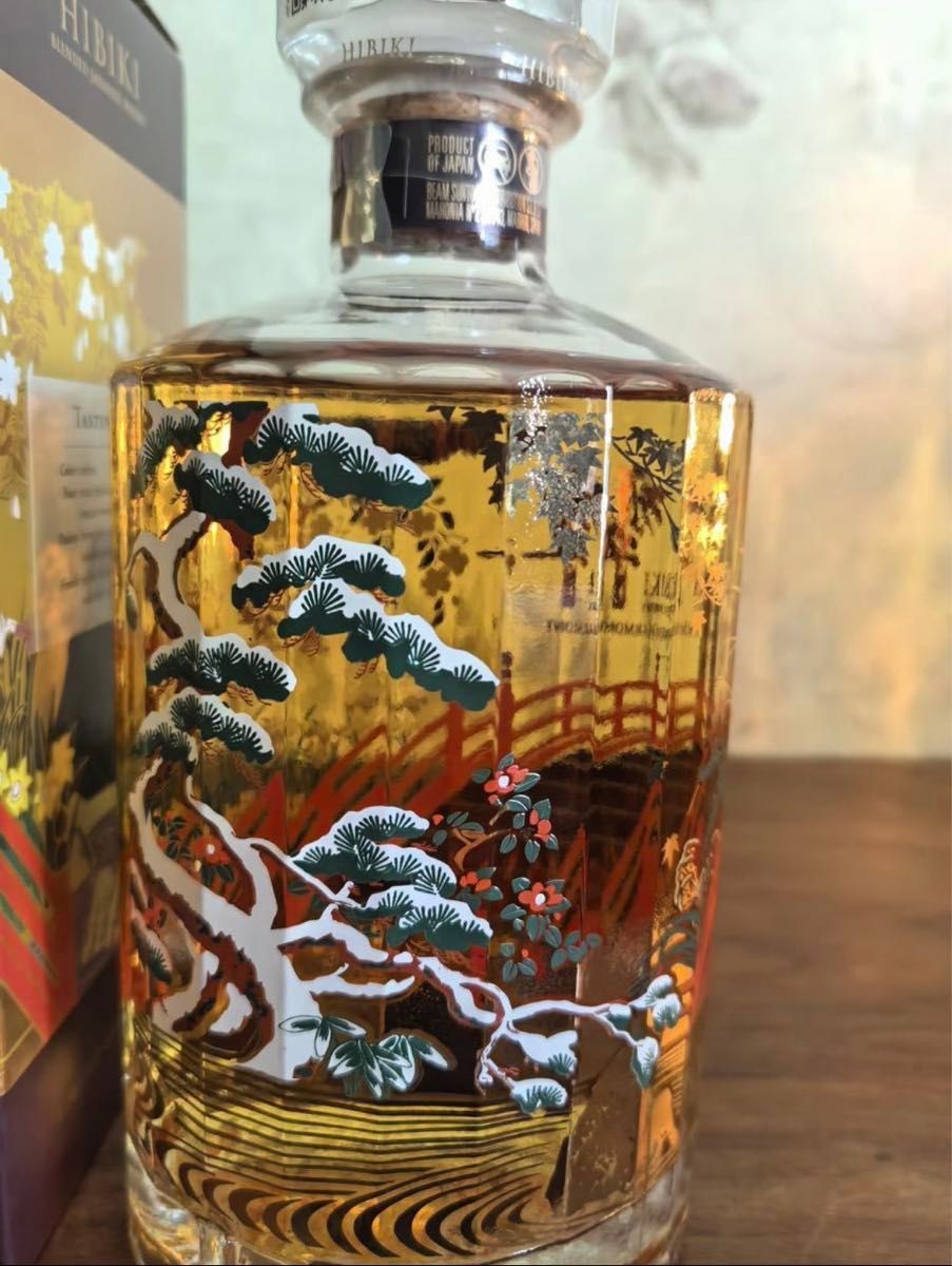 響サントリー100周年記念空ボトル空瓶 響HIBIKI 100周年記念ボトル