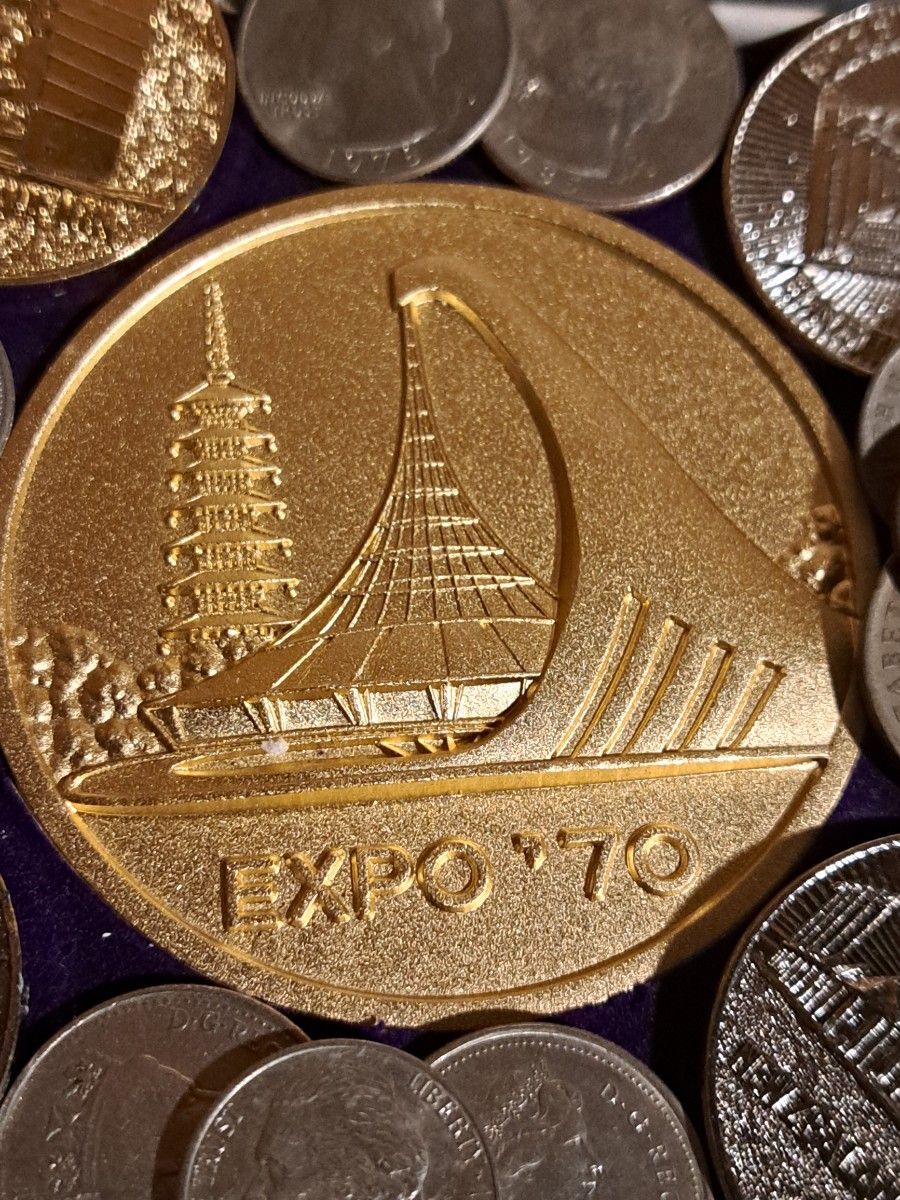 1970年万国博覧会記念メダルセット パビリオン観覧記念メダル 中国