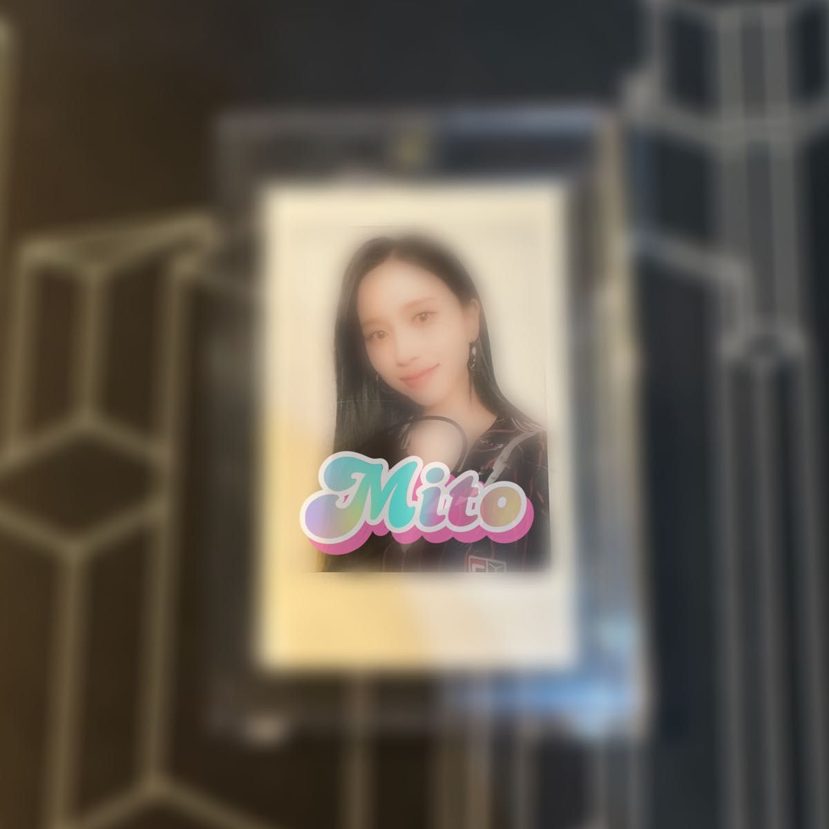 TWICE MISAMO ミナMINA直筆サインチェキ MISAMO MINA ミナ タワレコ