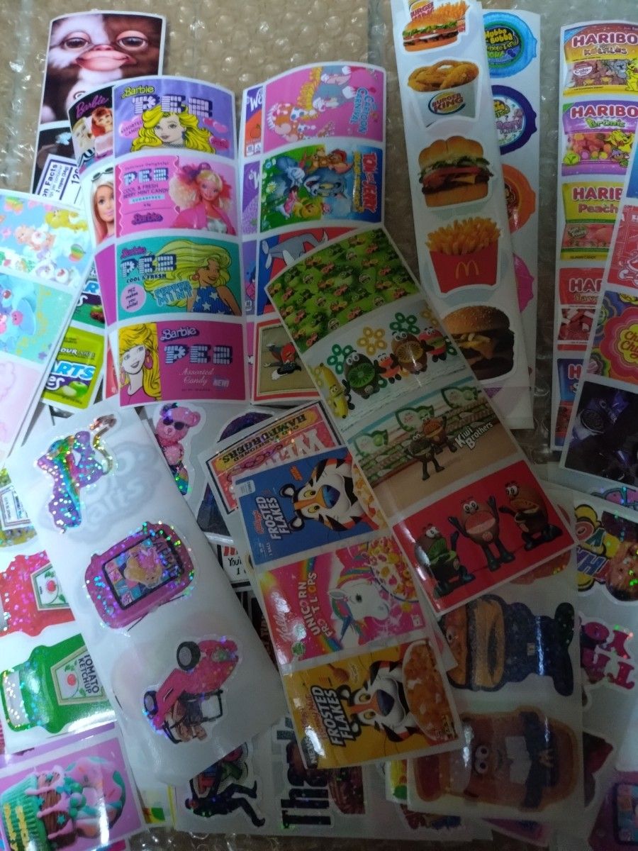 アメキャラ ロールシール 10本+1本 まとめ売り 1】アメキャラ系