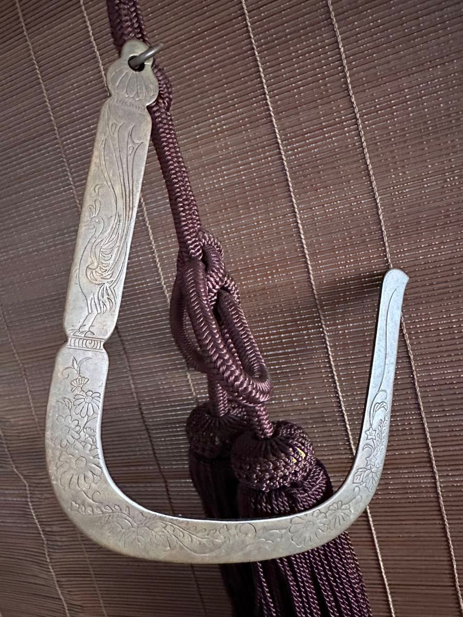 骨董 御簾 御座敷すだれ 竹簾 1枚 縦172cm 横88cm 年代 金具付 E