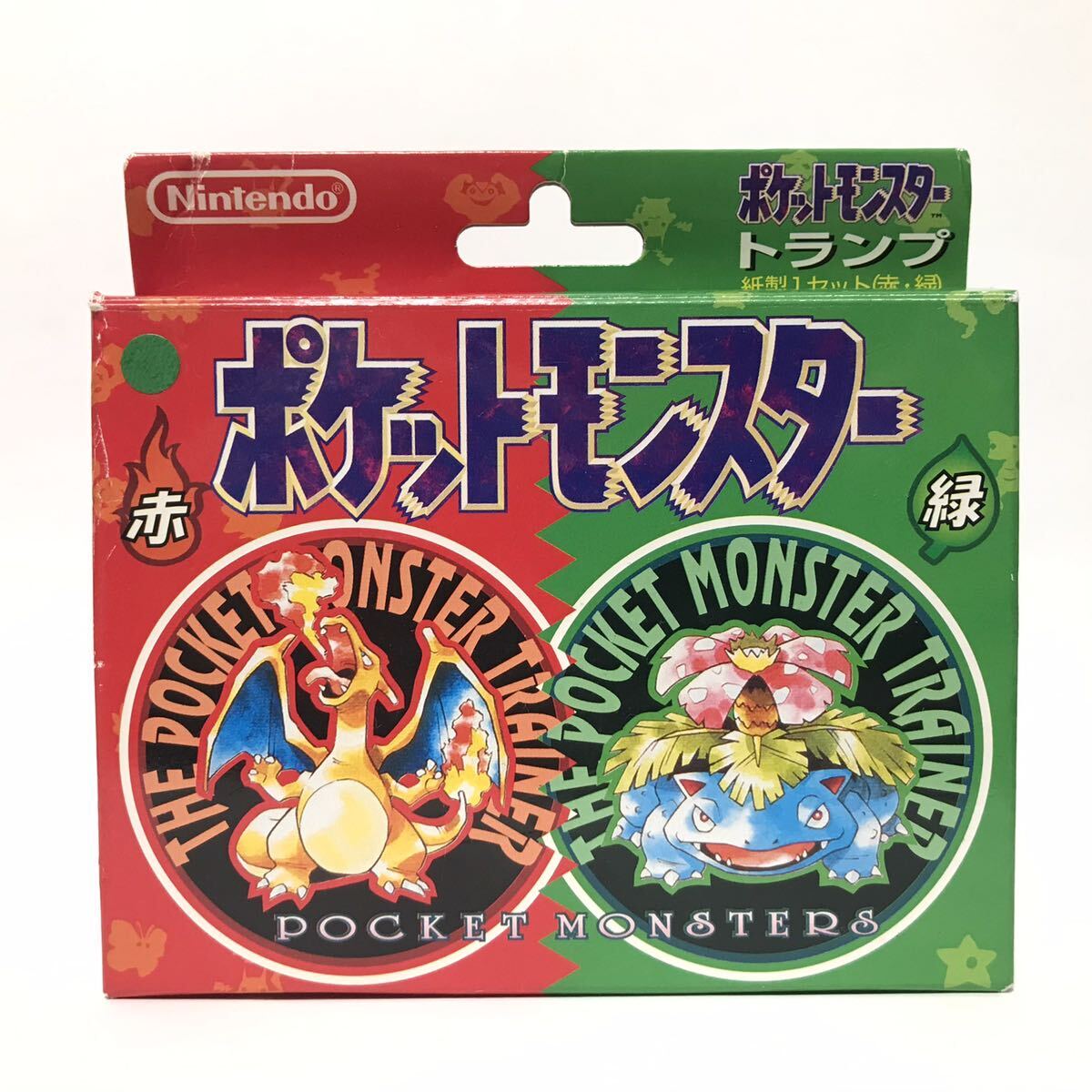 ポケモン トランプカードセット 赤 緑 ポケモンカード トランプ 緑 赤