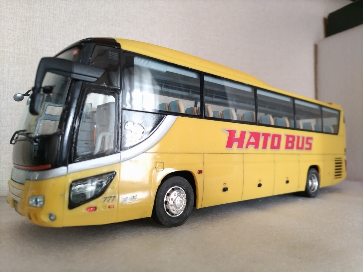 1/32 HATO BUS(日野セレガSHD)素人組立品 1/32 HATO BUS(日野セレガSHD