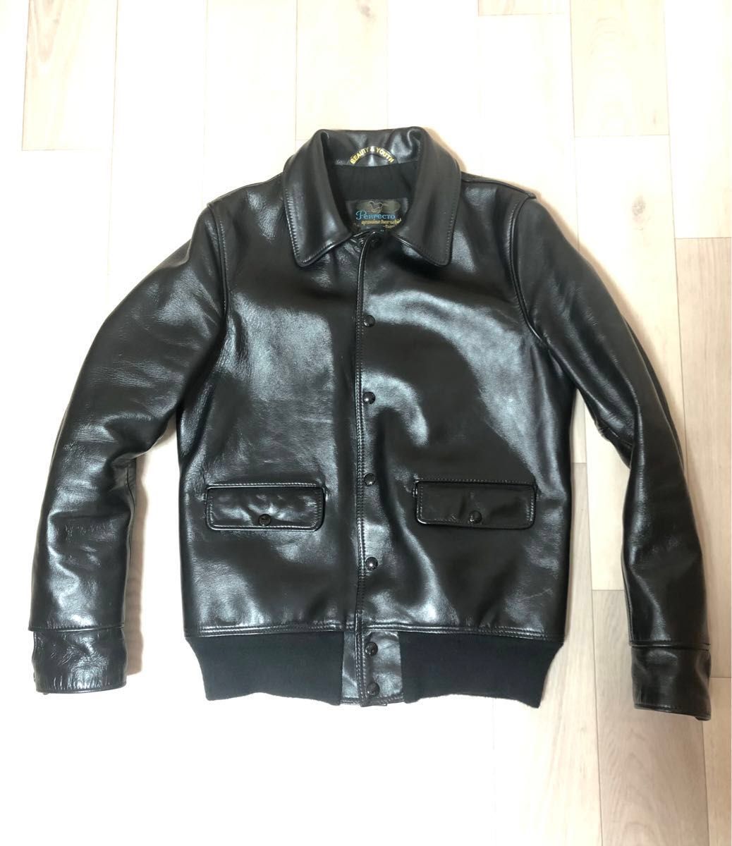 Schott ショット BEAUTY&YOUTH別注 A-2 レザージャケット｜Yahoo