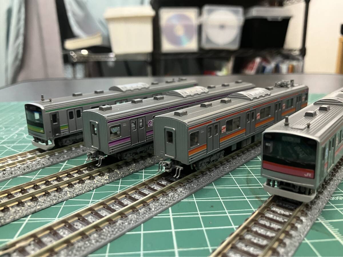 katoラウンドハウス205系3100番台仙石線2WAYシート編成Nゲージ