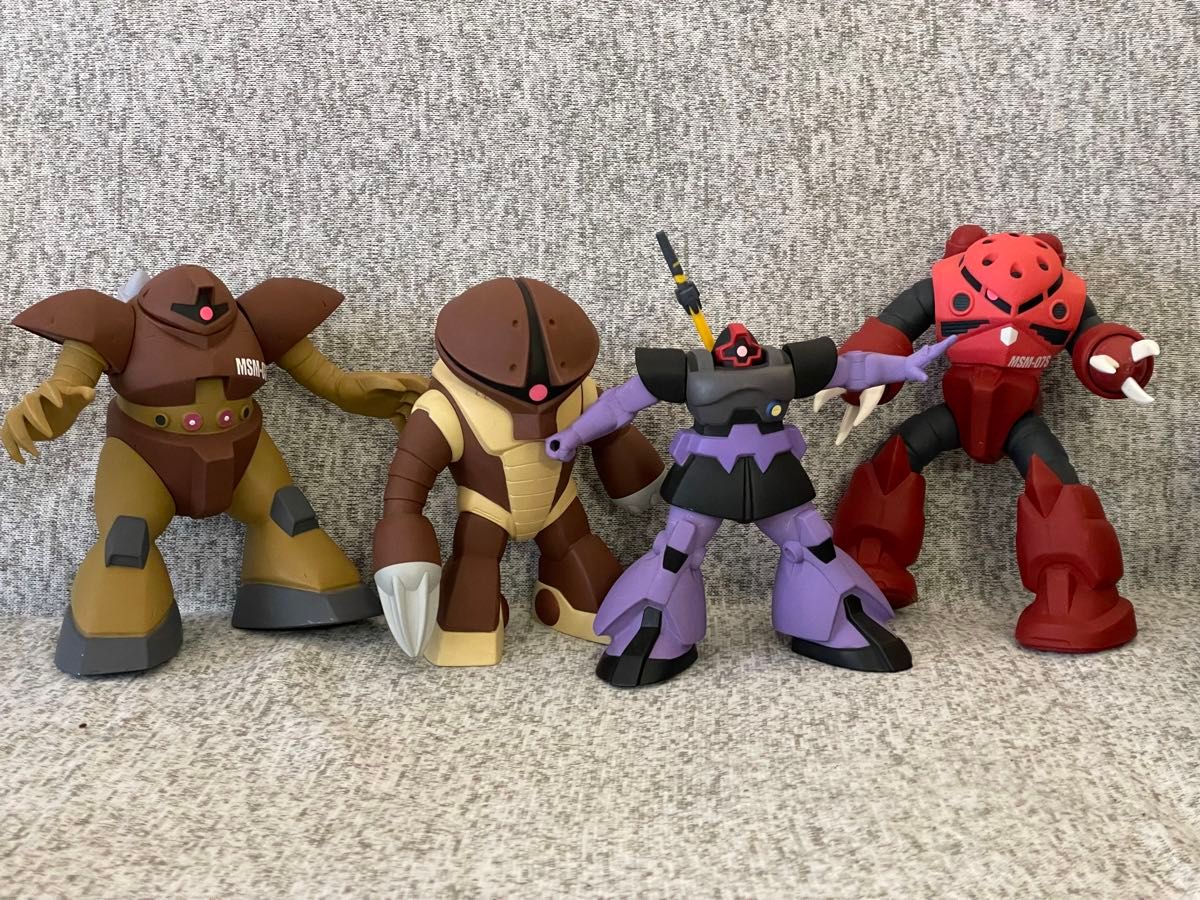 機動戦士ガンダム ビッグサイズソフビフィギュア MSマーキングver. 全3