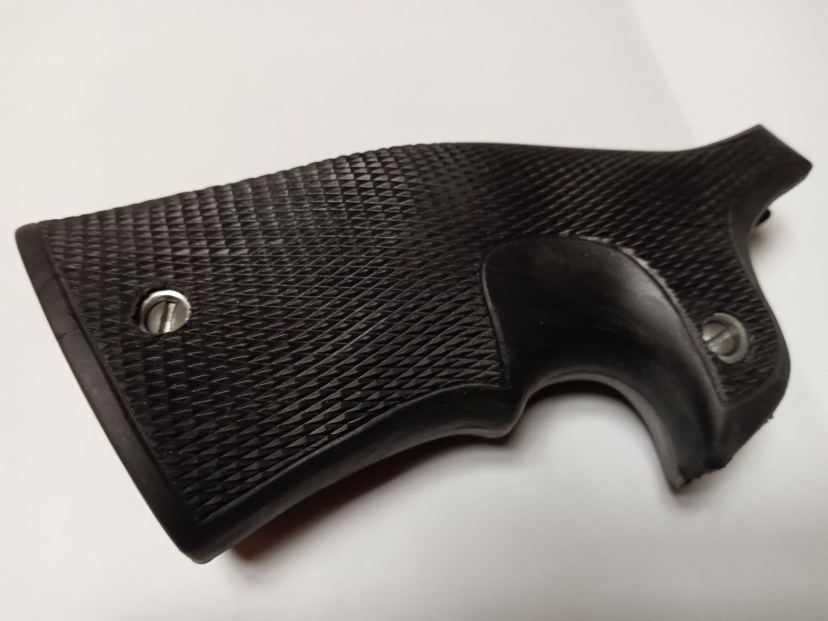 米国製 当時物 デイビス グリップ S&W M586 コンバット ラバーグリップ