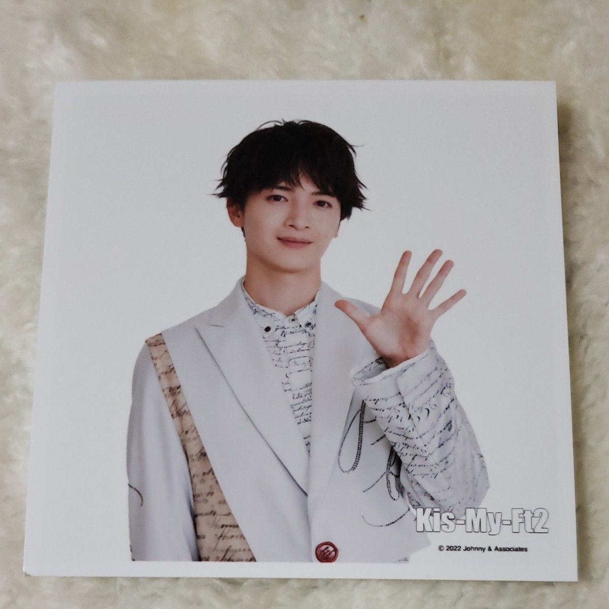 Kis-My-Ft2 玉森裕太 Jロゴ 公式写真 貴重♡キスマイ 玉森裕太 公式