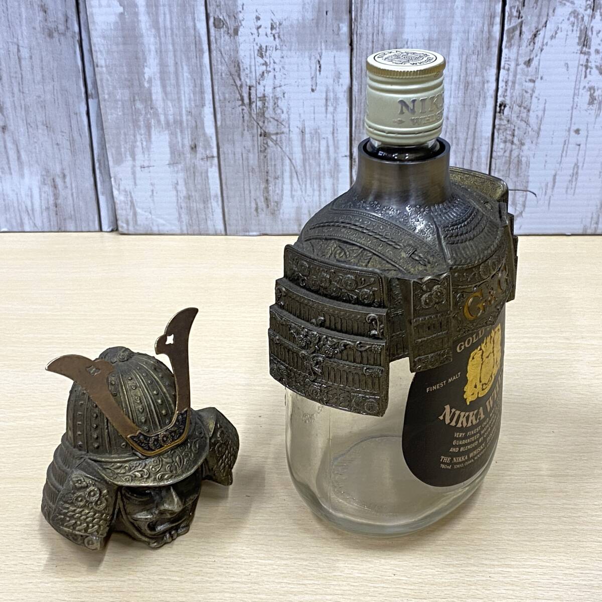 NIKKA ニッカ G&G ボトルカバー ボトルキャップ 騎士 西洋甲冑 鎧
