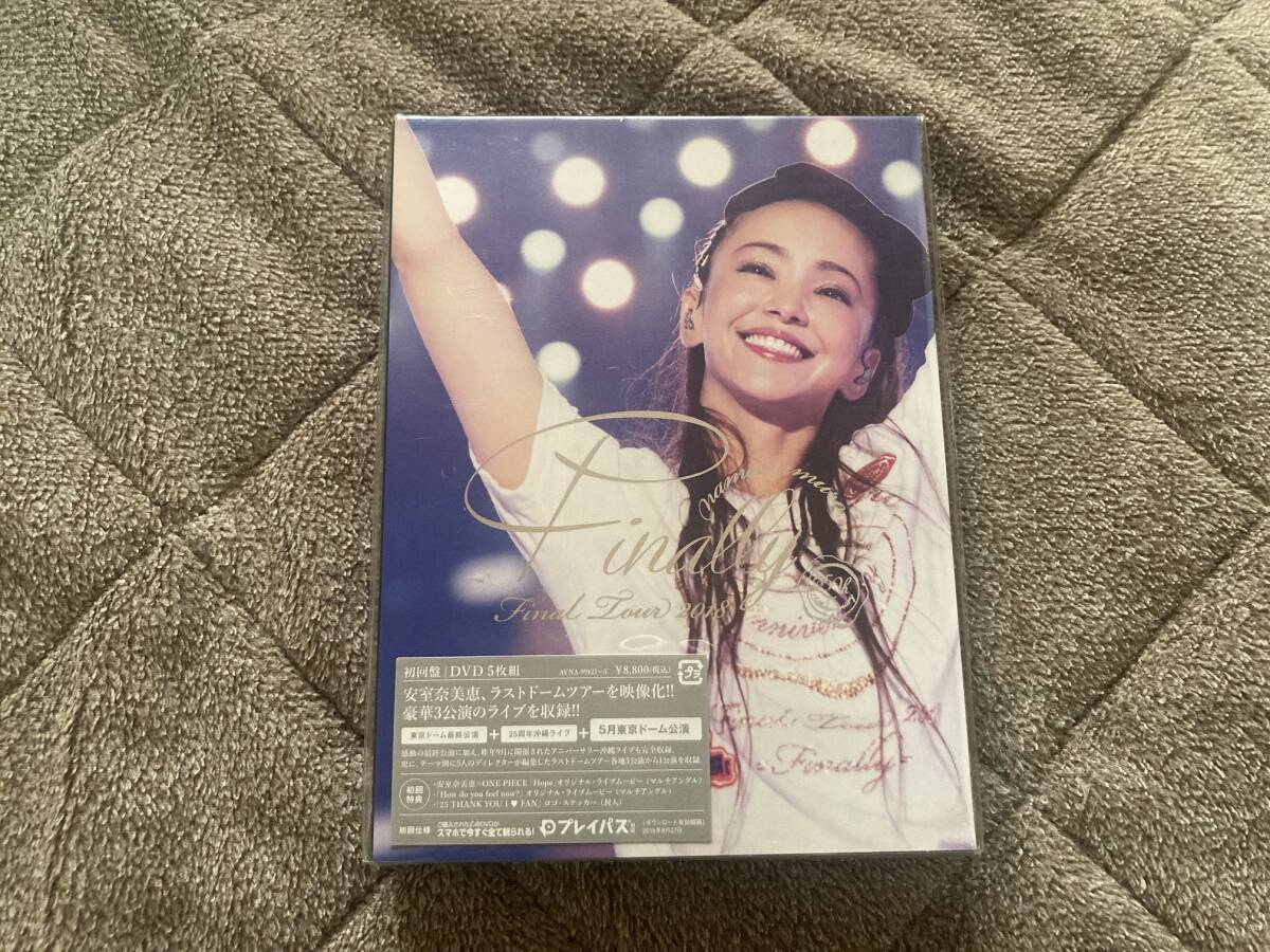 安室奈美恵DVD5枚＋Blu-ray1枚セット(新品タオル付き)