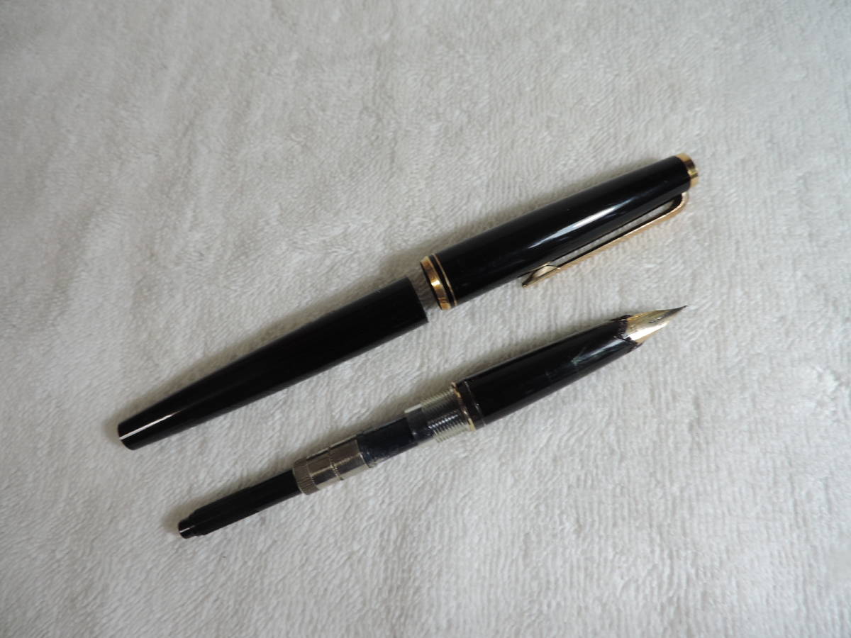 MONTBLANCモンブラン万年筆 221 585 14k ブラック MontBlanc