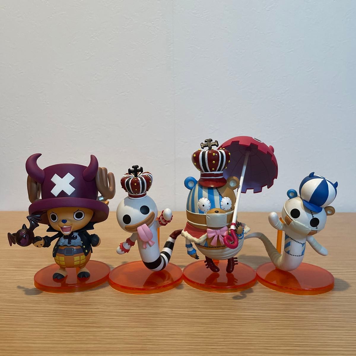 ONE PIECE ワンピース まねっこフィギュア ハロウィン2013 4種 Yahoo