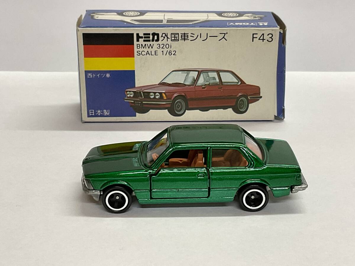 トミカ 日本製 青箱 F43 BMW 320i 一般輸出仕様 トミカ 日本製 青箱