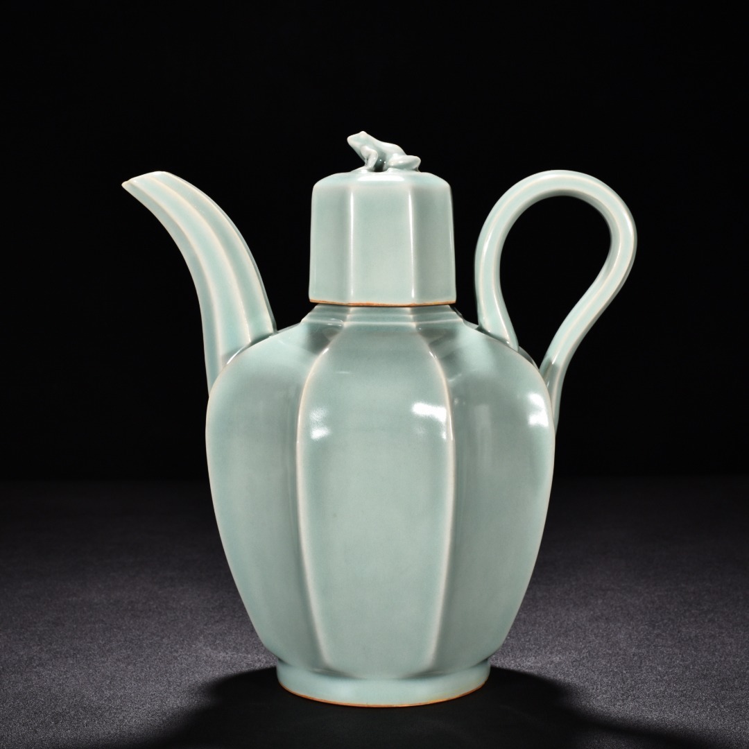 秘蔵品 定窯白磁水注・宋時代 中国古玩