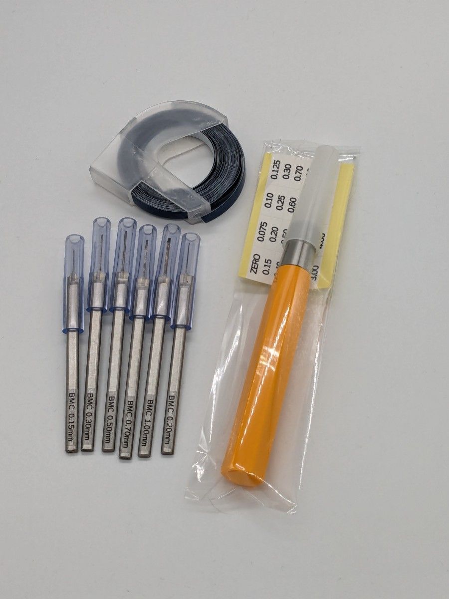 低価，SALE スジボリ堂BMCタガネZERO他6本セット