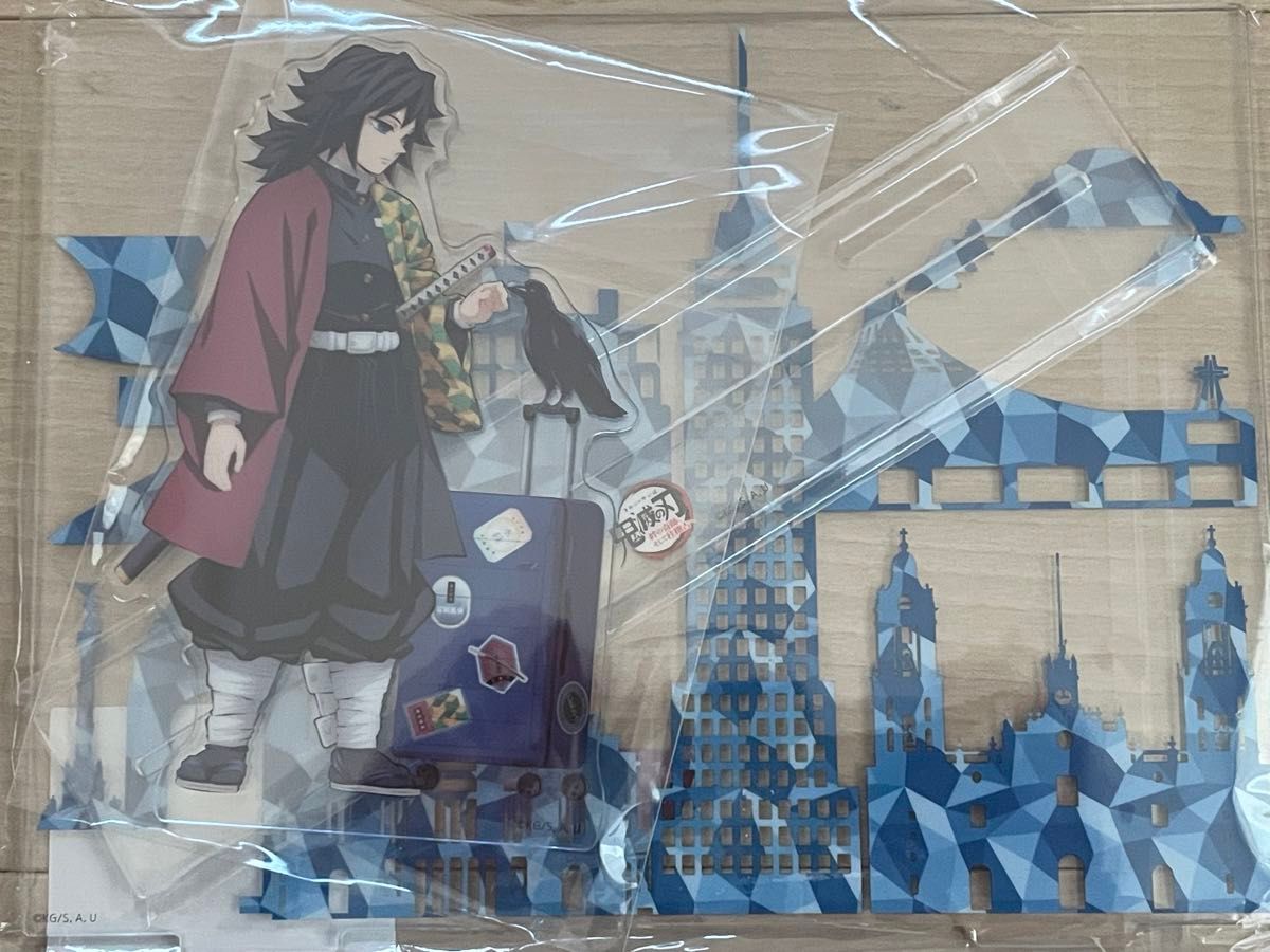 中古】ポスター B2原画ポスター 冨岡義勇 「ワールドツアー上映 鬼滅の