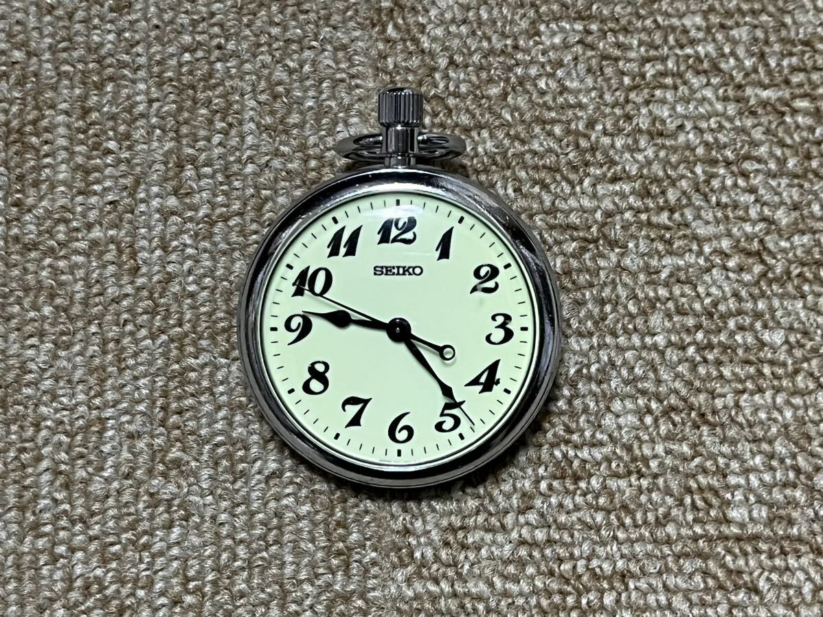 SEIKO JR 懐中時計 ルミブライト 動作品 A Yahoo!オークション - JR