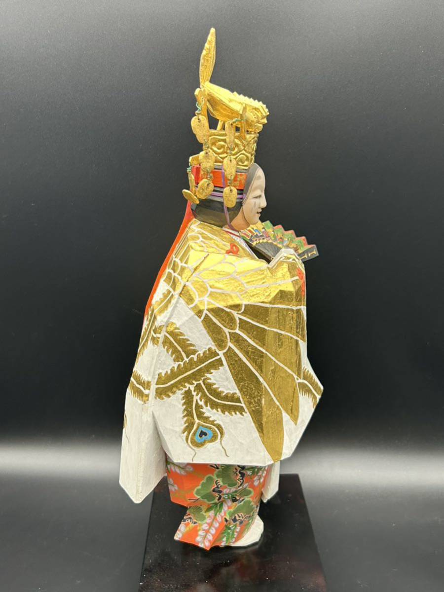 Yahoo!オークション - 【Q2-2】彫刻家 為田哲園/作 『羽衣』奈良一刀彫