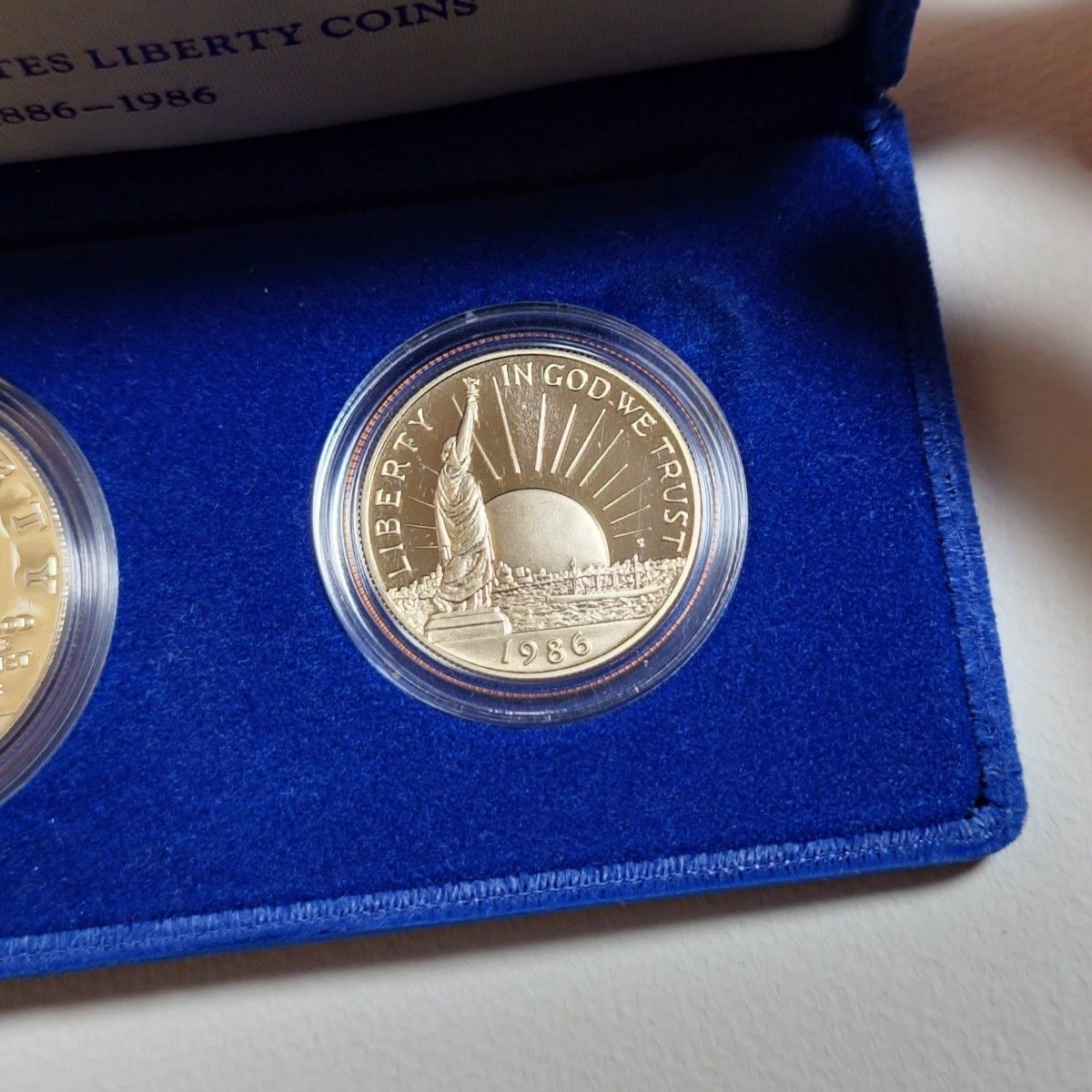 アメリカ自由の女神1986年 プルーフセット