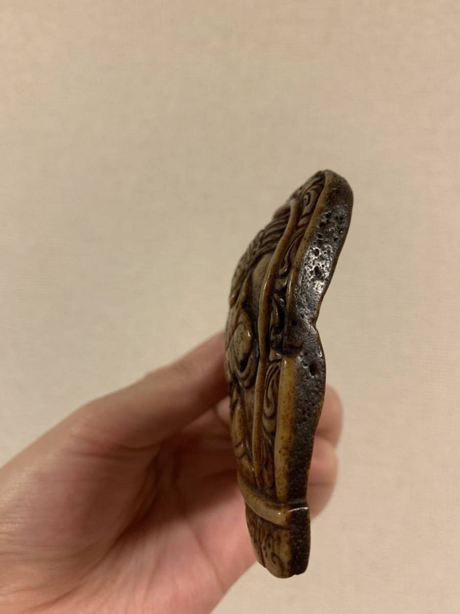 呪物カパラチベットカパーラ頭蓋骨数珠根付クマントーンプラクルアン