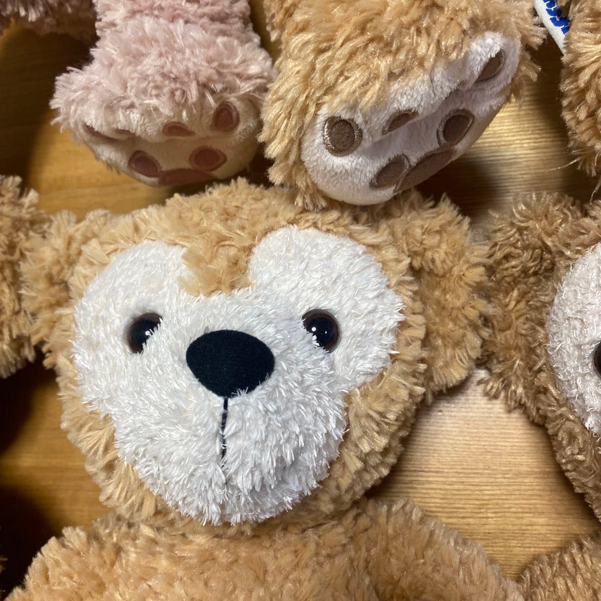 最終お値下げ】ディズニー 特大サイズ白タグダッフィーとシェリーメイ