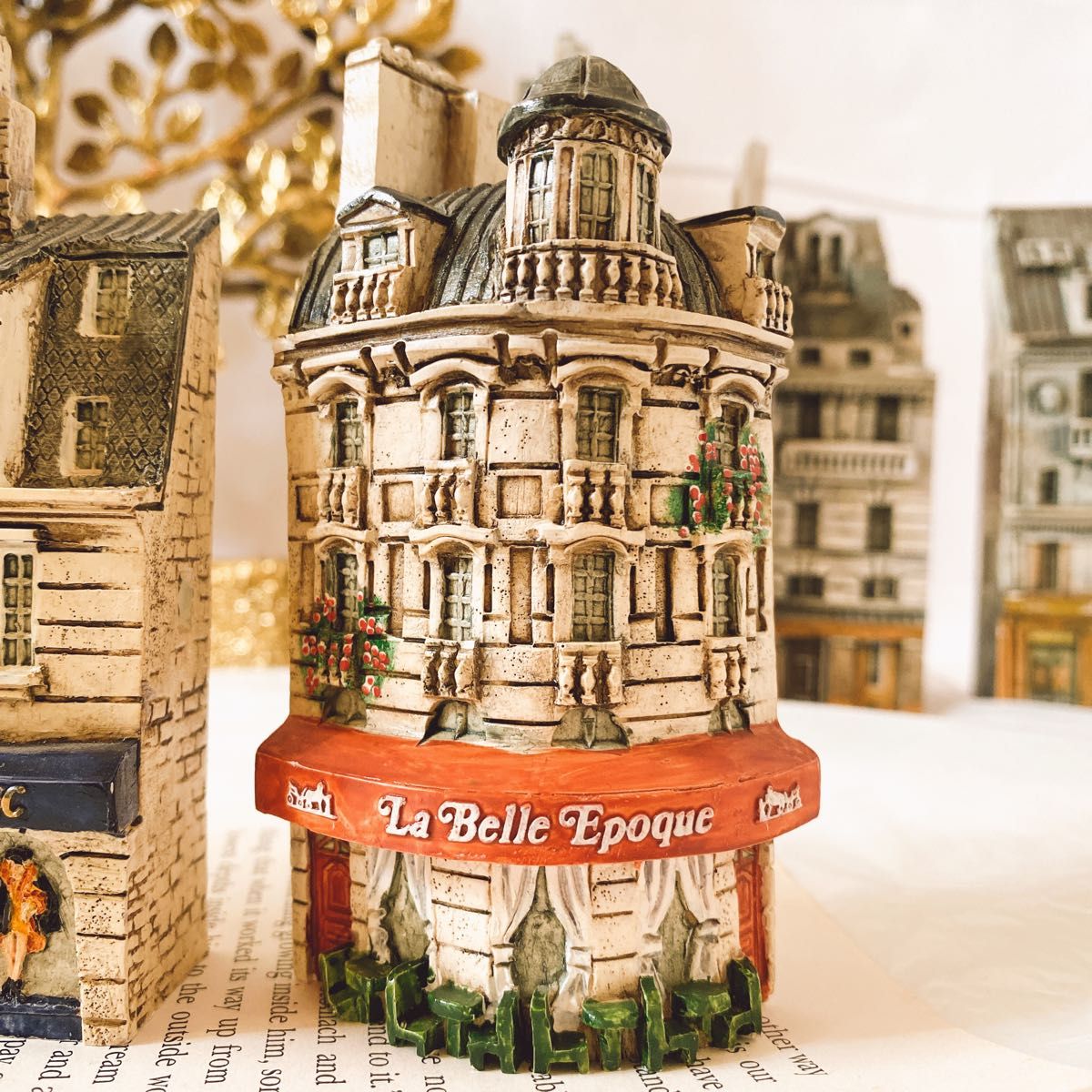 gault house ミニチュア置物 陶芸 フランス 街並み J Carlton