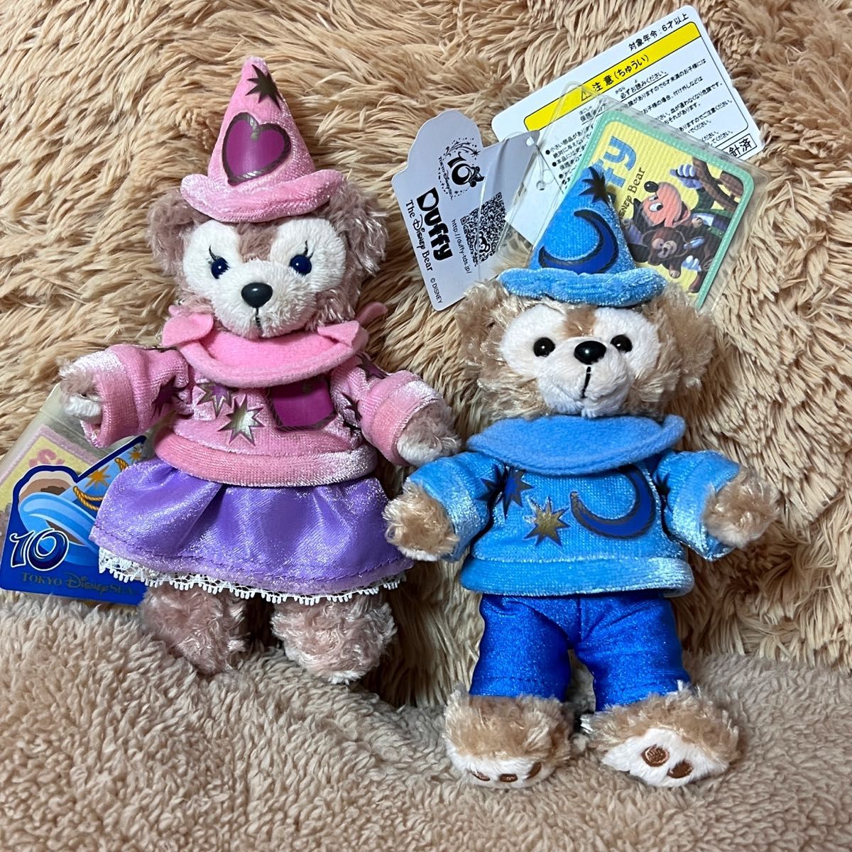 Disney / ディズニー ダッフィー シェリーメイ ジェラトーニ マフラー