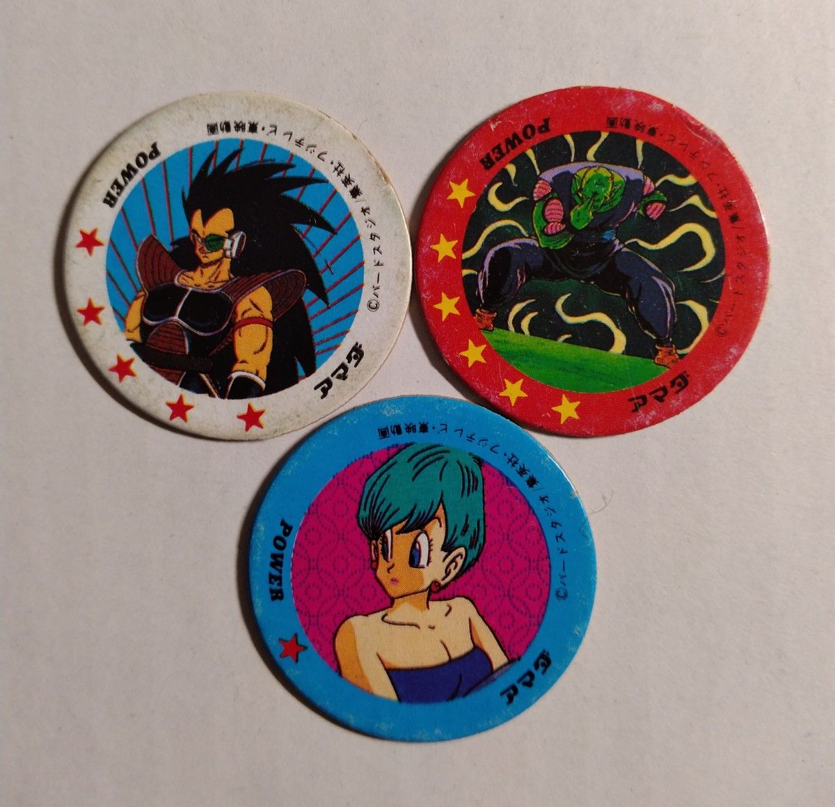 ドラゴンボール メンコ 面子 未開封あり レア 激レア 23cmの巨大丸面子