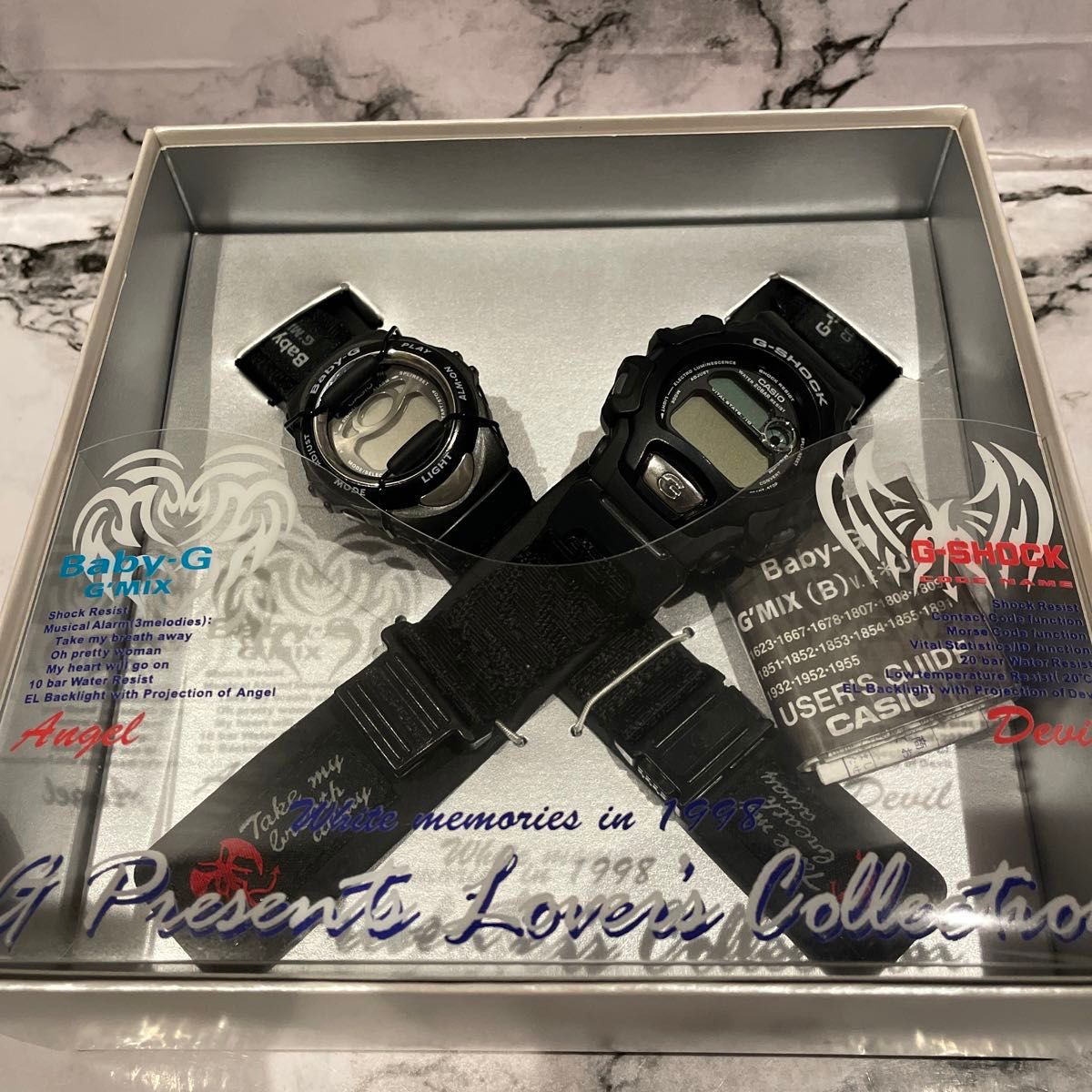 G-SHOCK ラバーズコレクション LOV98B-1 1998年 悪魔と天使｜Yahoo