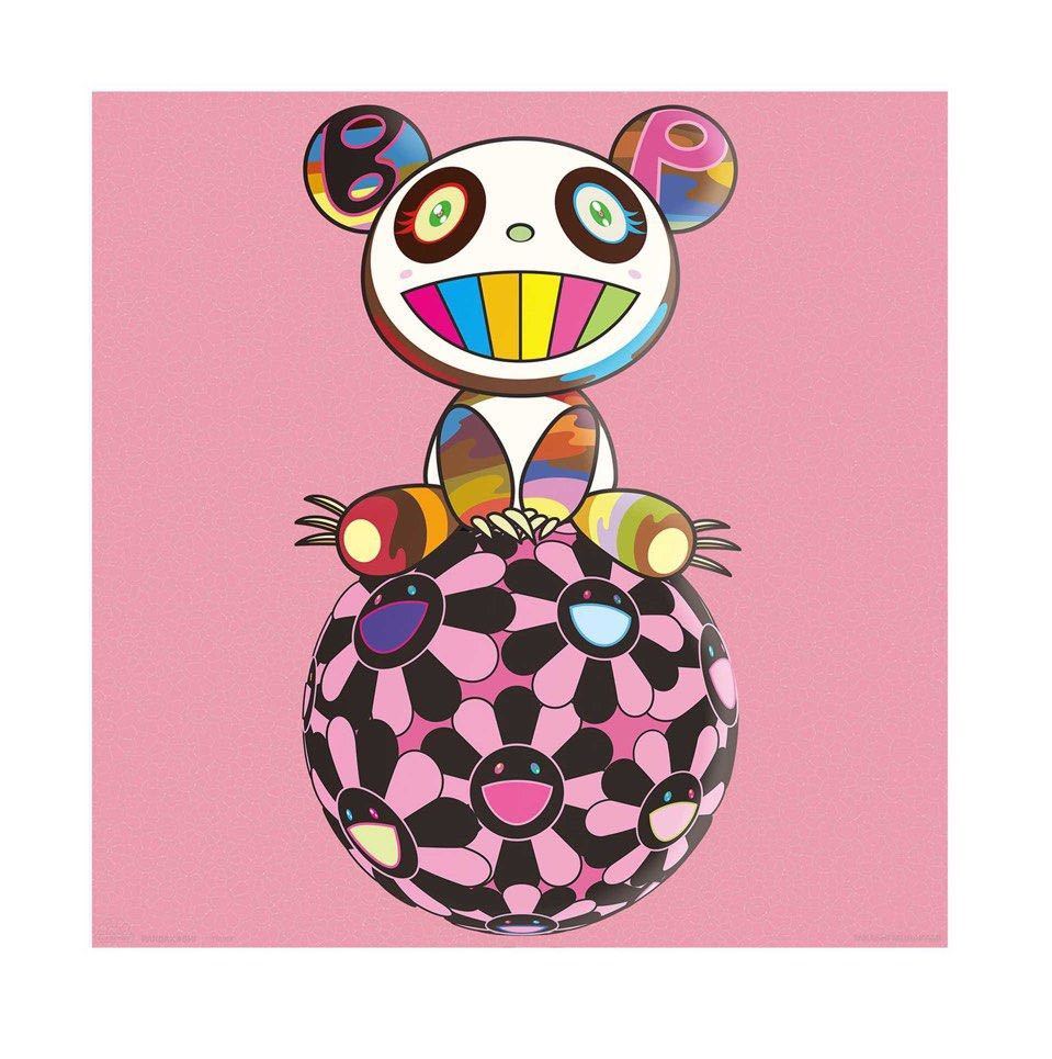 BLACKPINK 村上隆コラボ ポスター フラワーズ ブラックピンク