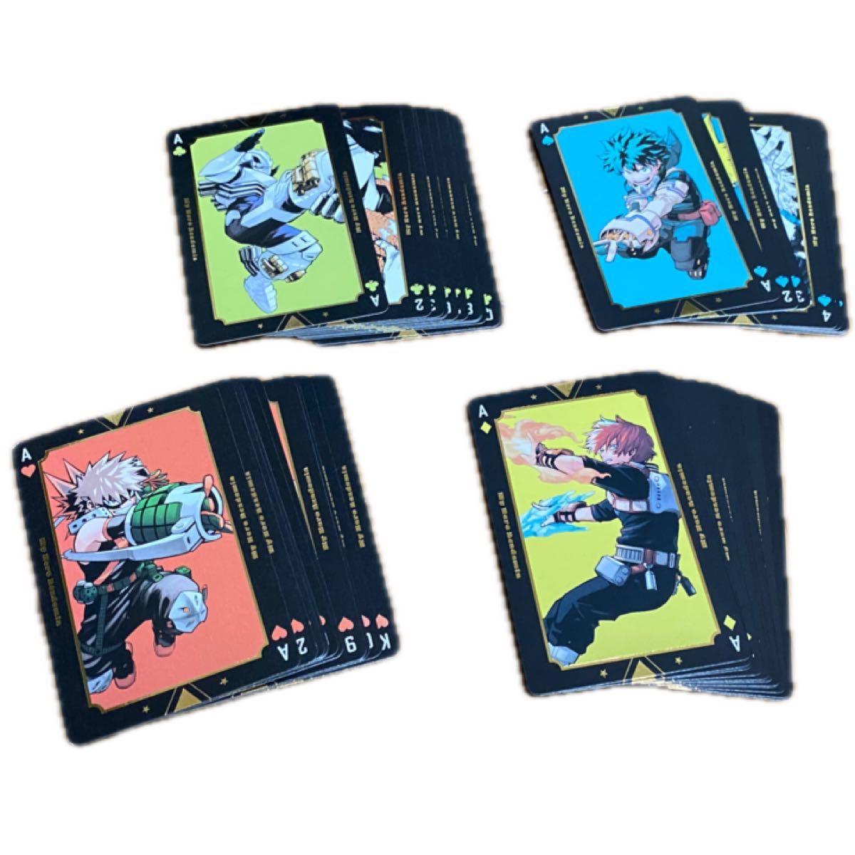 瀬呂範太ヒロアカ展箔押しトランプ僕のヒーローアカデミア ヒロアカ