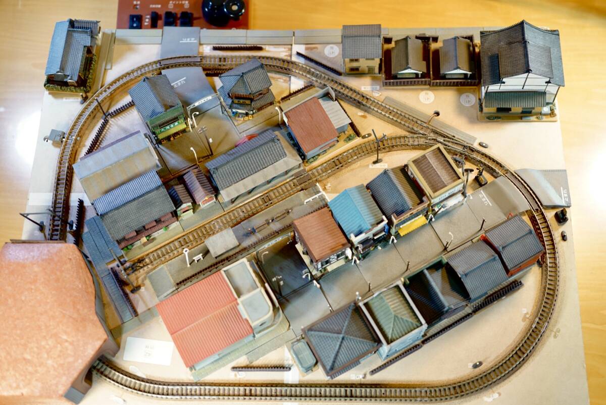 完成品 鉄道模型 ジオラマ 昭和「鉄道模型」をつくる ケース