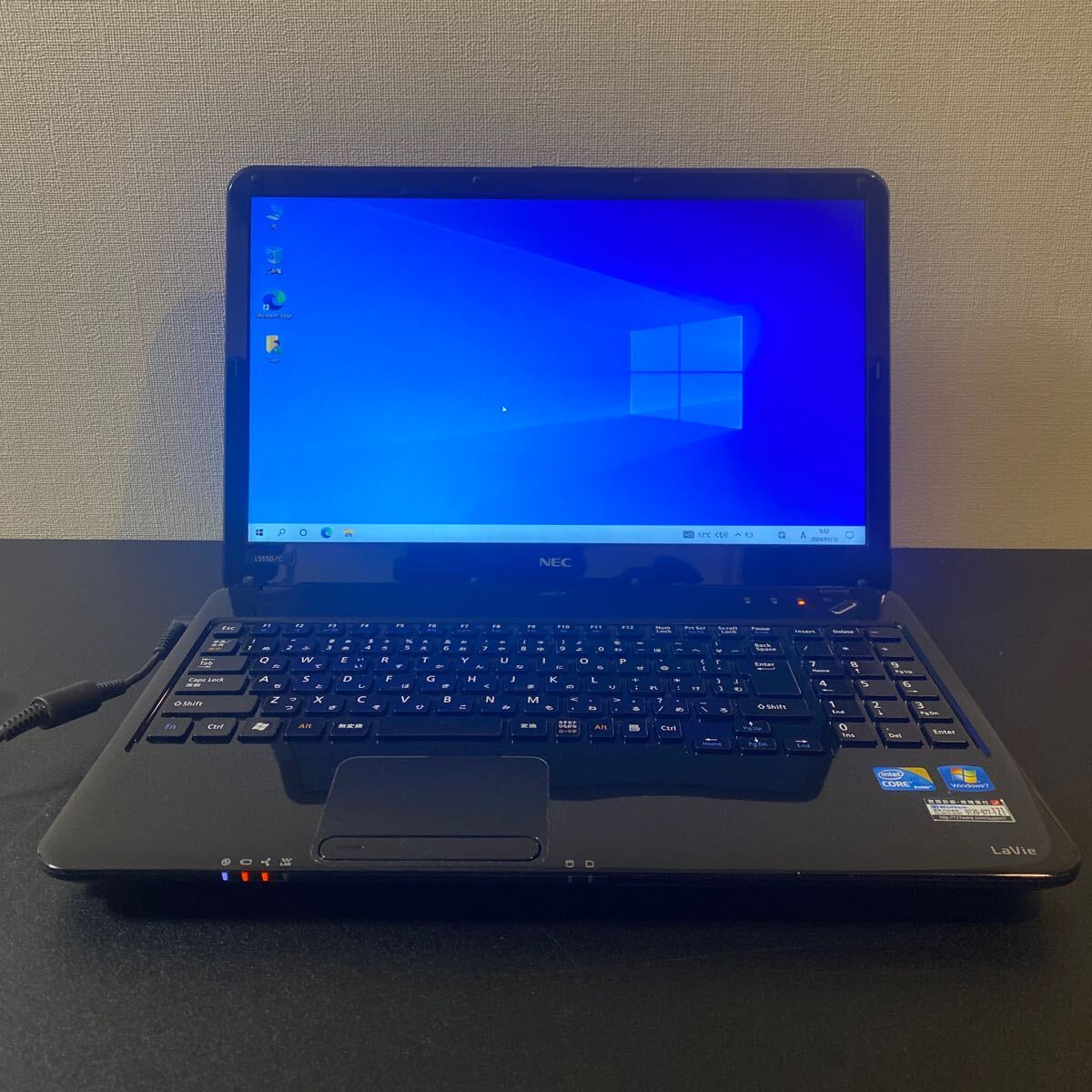 NEC LaVie ノートPC PC-LS550BS 6W NEC LaVie S LS550/DS6B PC