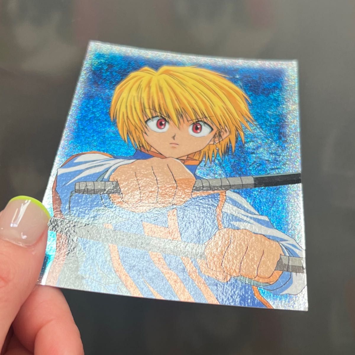 未開封 HUNTER×HUNTER クラピカ クリアポストカード 旧アニ クラピカ