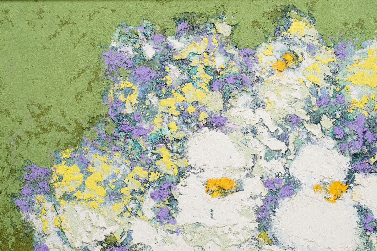 糸大八大きく咲く絵画4号