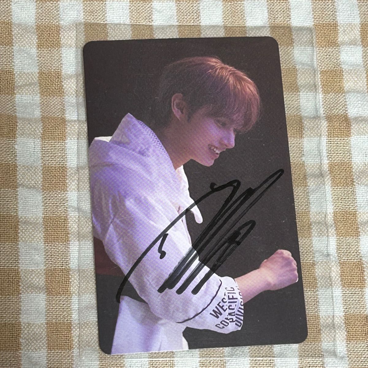 seventeen ジュン 直筆サイン入りチェキ seventeen ジュン 直筆サイン