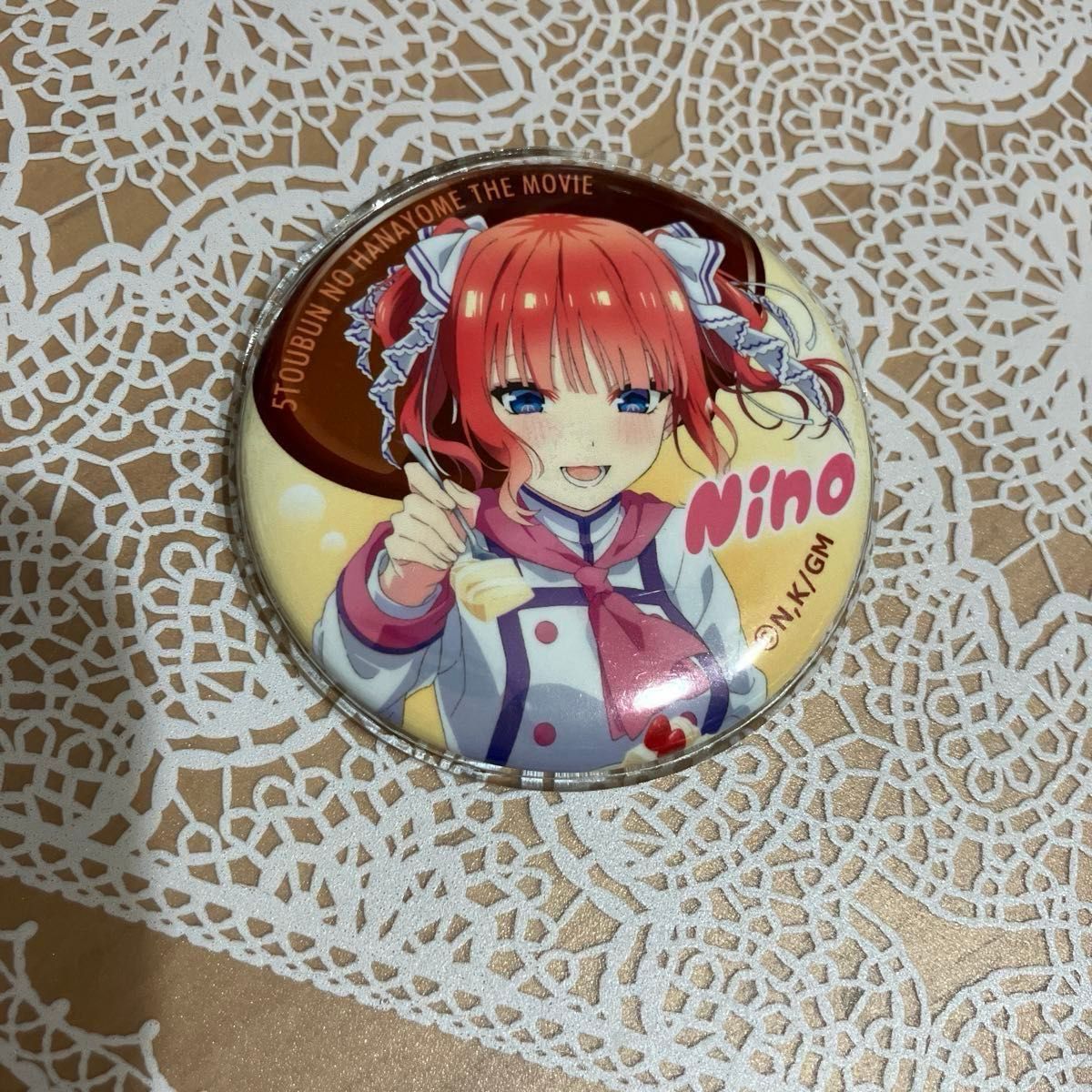 五等分の花嫁 Anisugar アトレ プリン 缶バッジ 中野二乃 24個 五等分