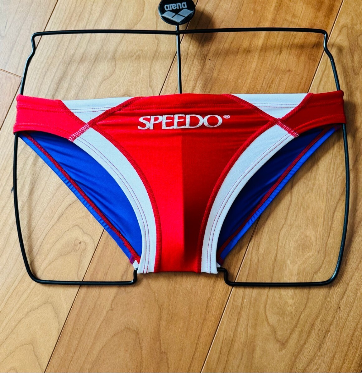 SPEEDO アクアスペック RQ632 ブルー×ホワイト Mサイズ 競パンYahoo