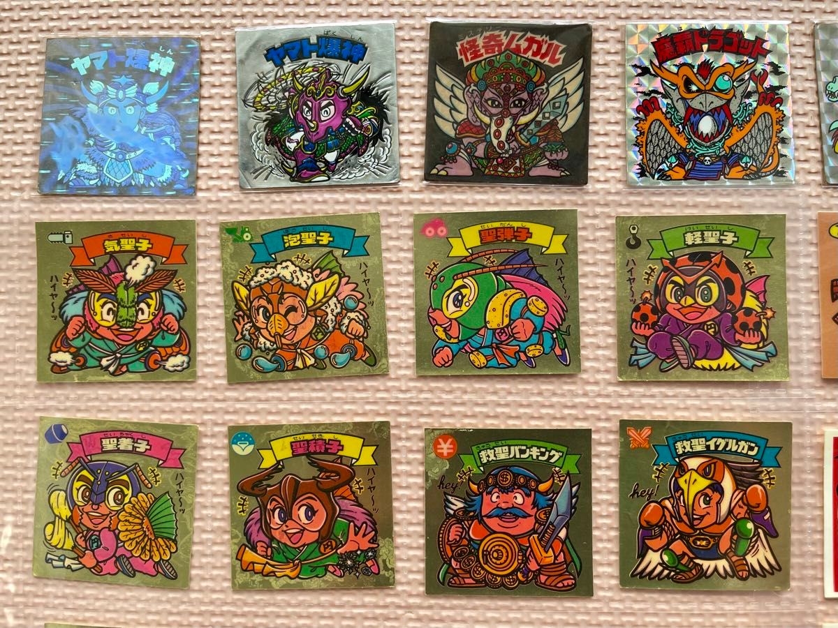 ヘッド5枚付 ビックリマンチョコ13弾 計41枚 すくみフルコンプ