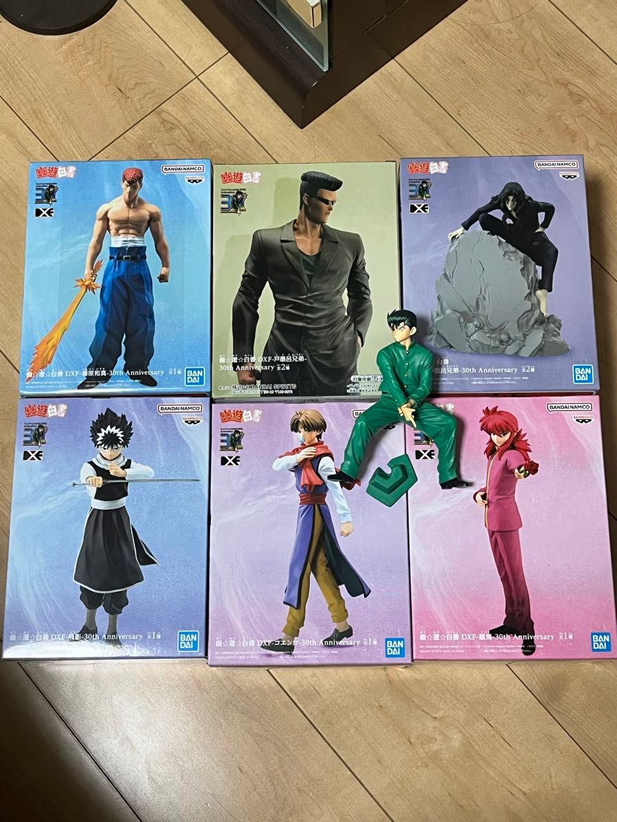幽☆遊☆白書 DXF 30th Anniversary フィギュア 9体セット 楽天市場