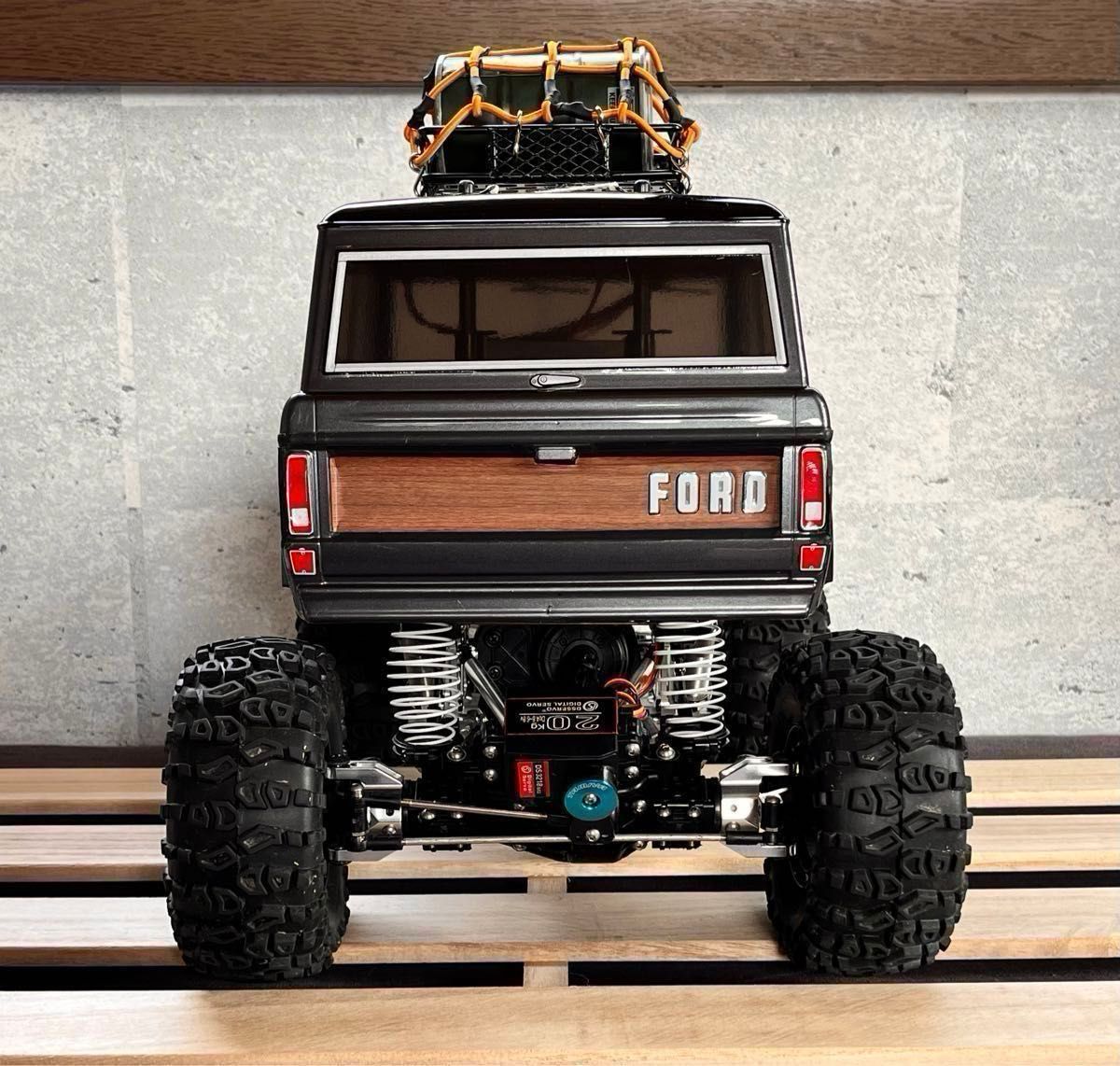 タミヤ CR01フォードブロンコ1/10 クローラーラジコンオプション多数