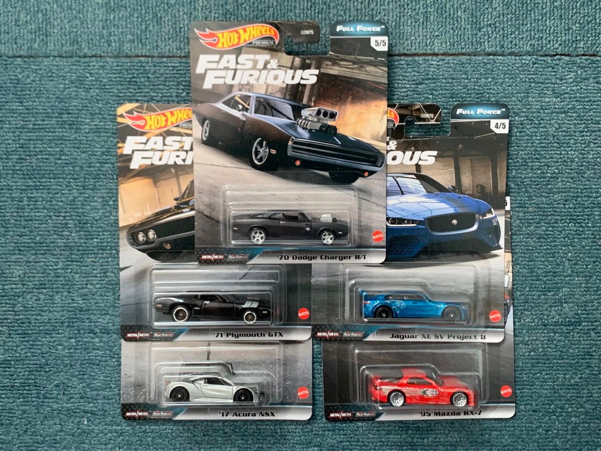 ホットウィール ワイルドスピード フルフォース 5台セット｜Yahoo