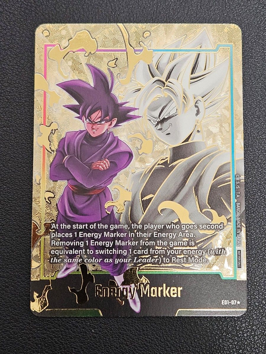 ドラゴンボール 海外 エナジーマーカー フルコンプ12種12枚 パラレル 英語