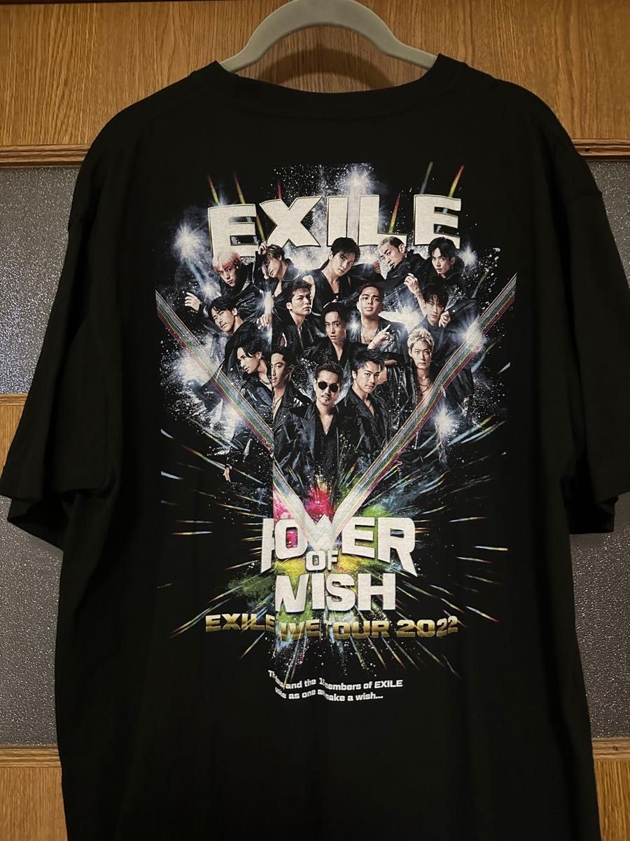EXILE ライブツアー 2022 power of wish 半袖 Tシャツ ライブTシャツ